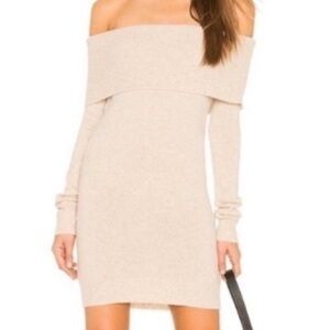 Tularosa Off The Shoulder Sweater Dress size XXS